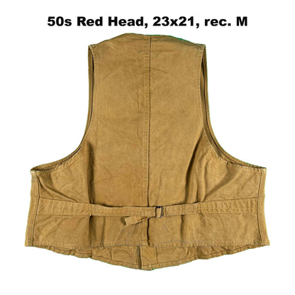 Vintage 50s/60s Hunting Vests- SELECT VEST