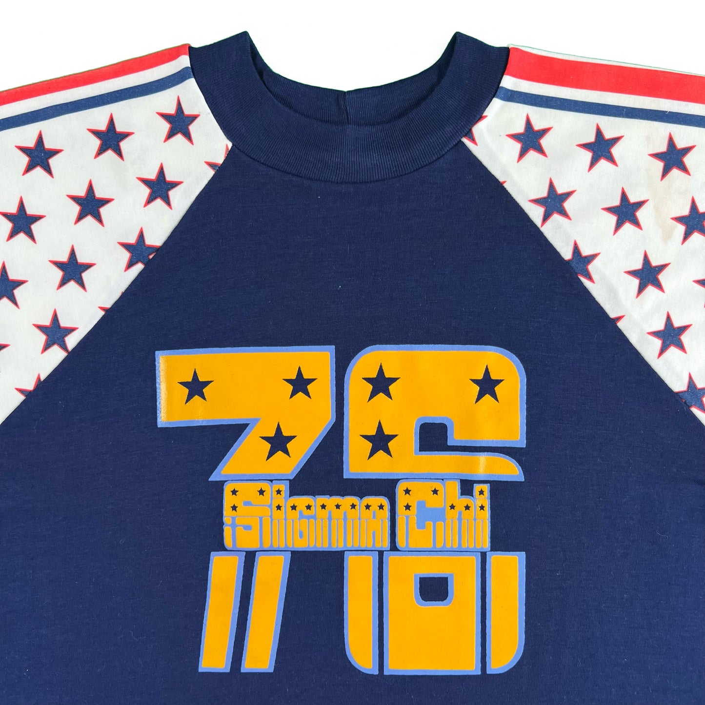 70s Stars Frat Tee- L