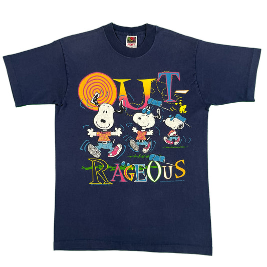 90s Snoopy Outrageous Tee- M