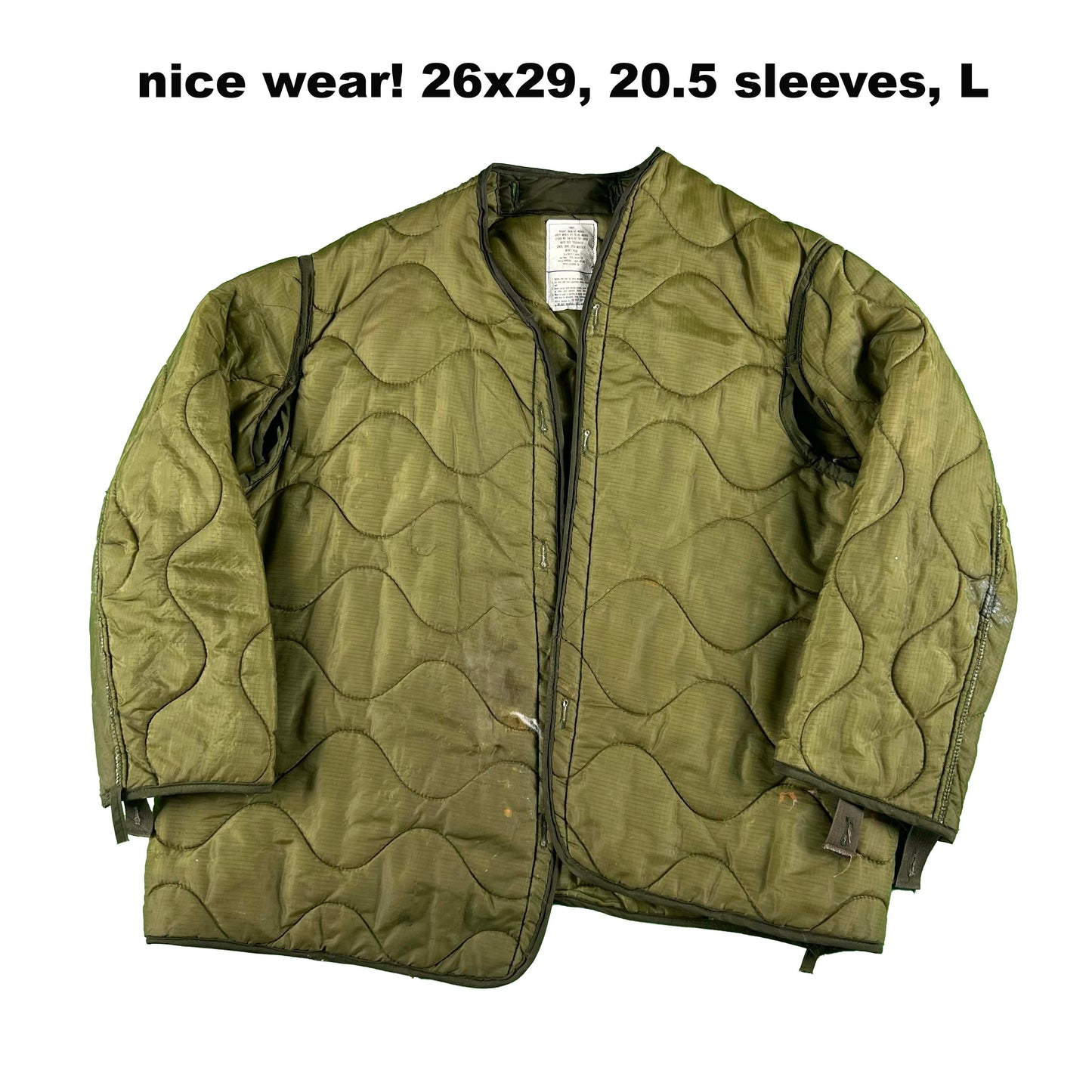 70s/80s US Army Liner Jackets- SELECT JACKET