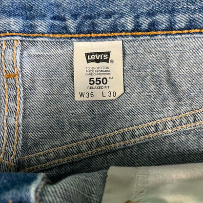 90s Released Hem Levi's 550s- 34x31