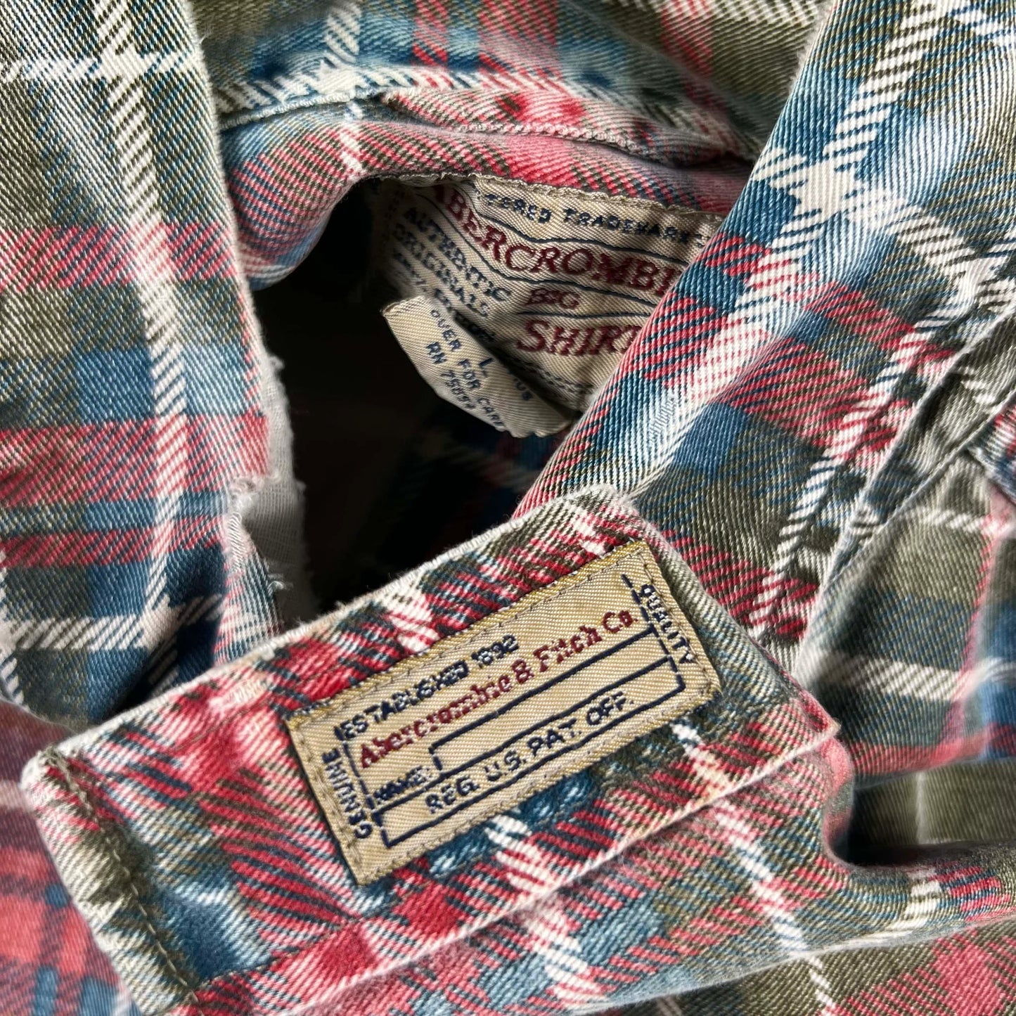 Vintage Abercrombie & Fitch 100% Cotton Button Up Shirts- SELECT SHIRT