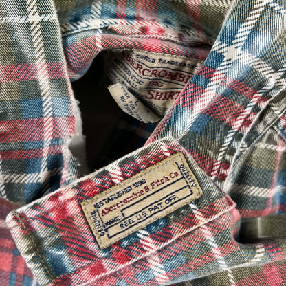 Vintage Abercrombie & Fitch 100% Cotton Button Up Shirts- SELECT SHIRT