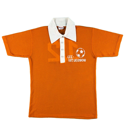 70s Collared Mesh Soccer Jersey- M