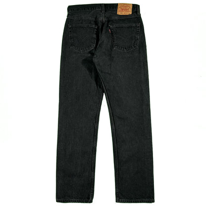 90s Black Levi's 501s- 32x31.5