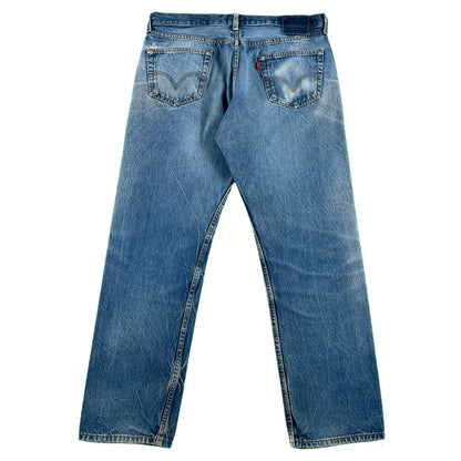 00s Beautifully Faded Levi's 501 Denim- 36x31