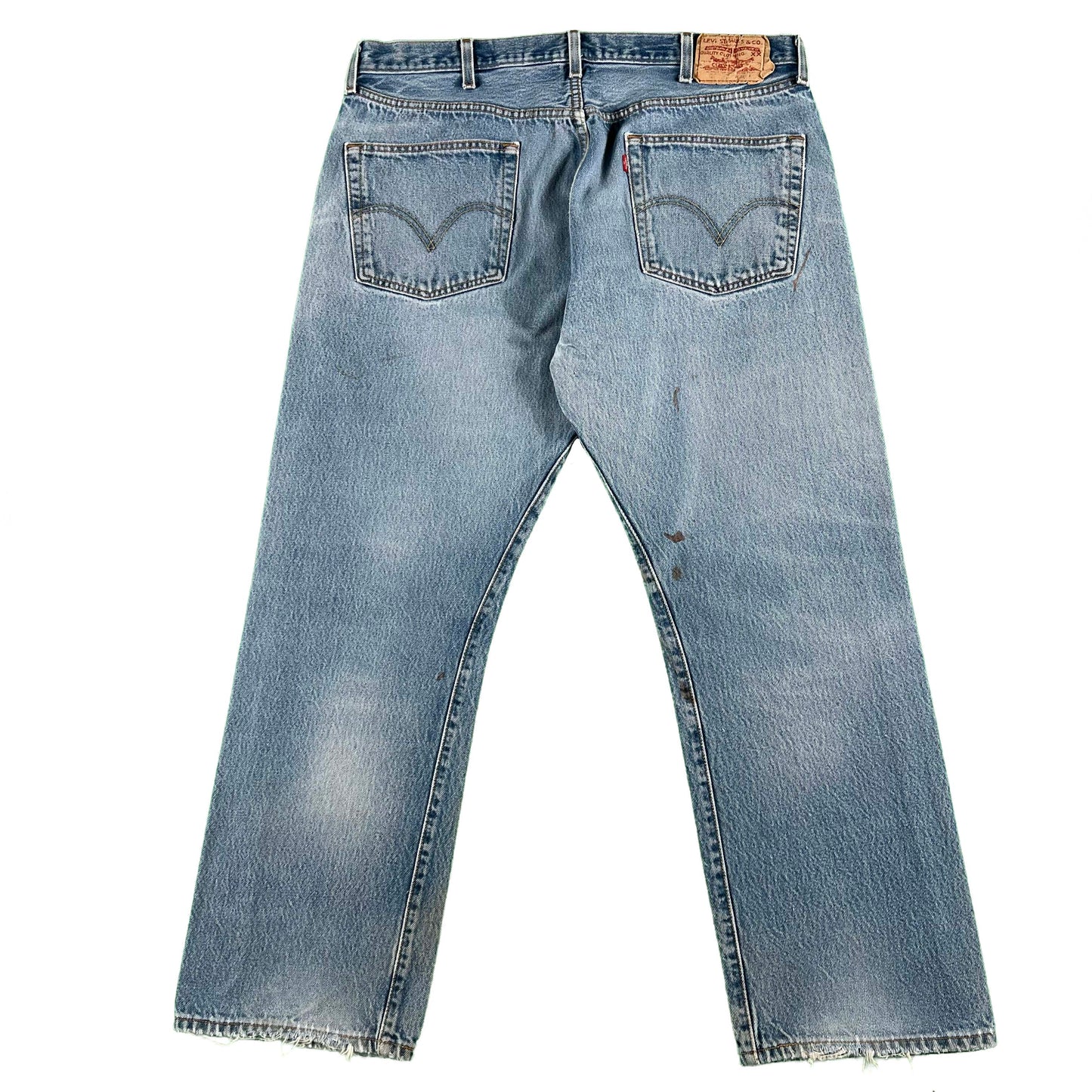 00s Faded & Repaired Levi's 501 Denim- 37x28.5