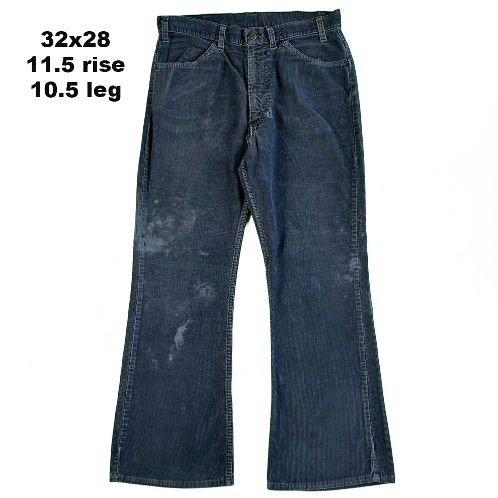 70s Levi's 646 Flared Corduroy Pants- SELECT PAIR