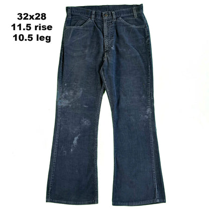 70s Levi's 646 Flared Corduroy Pants- SELECT PAIR