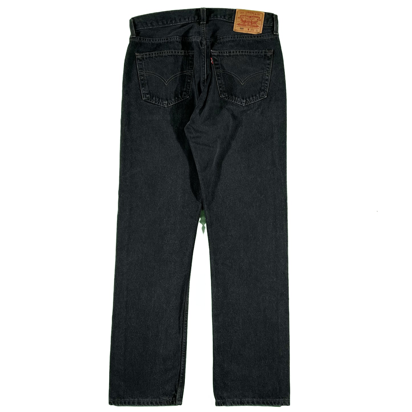 90s Black Levi's 501s- 31x31.5