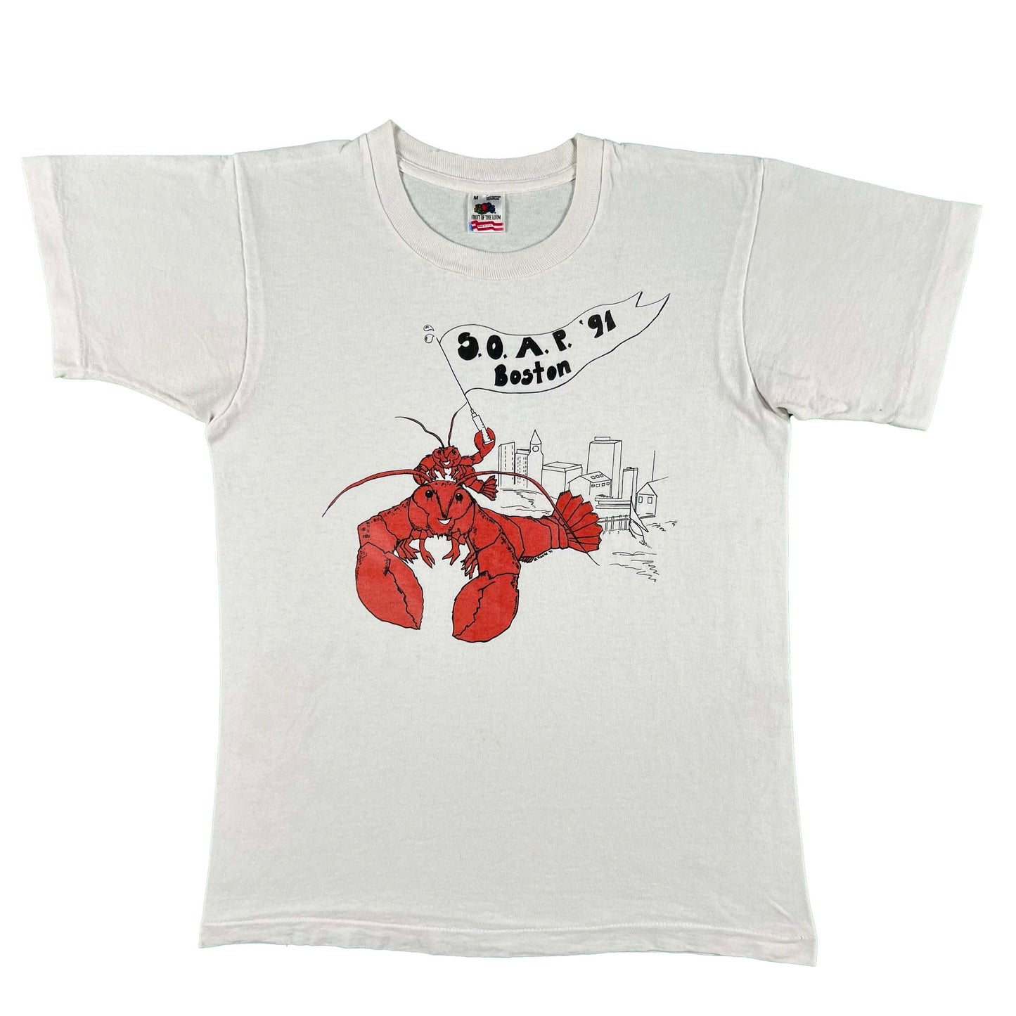 90s S.O.A.P Boston Lobster Tee- M