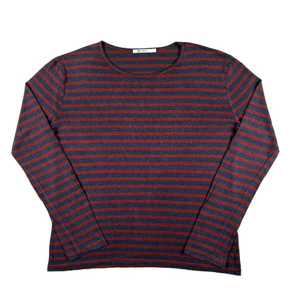 Alexander Wang Striped Linen Long Sleeve- M