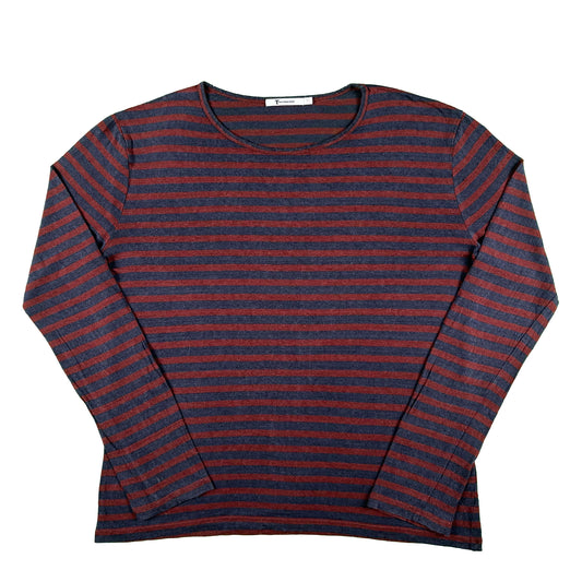 Alexander Wang Striped Linen Long Sleeve- M