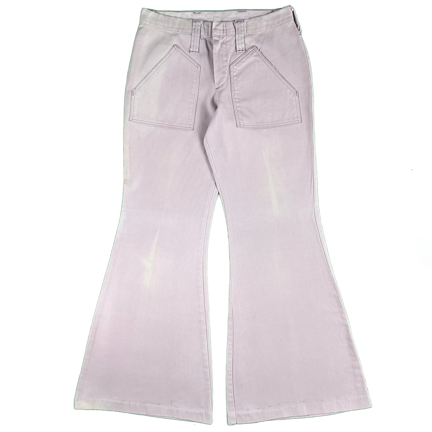 70s Maverick Lilac Big Ol' Bell Bottoms- 26x30