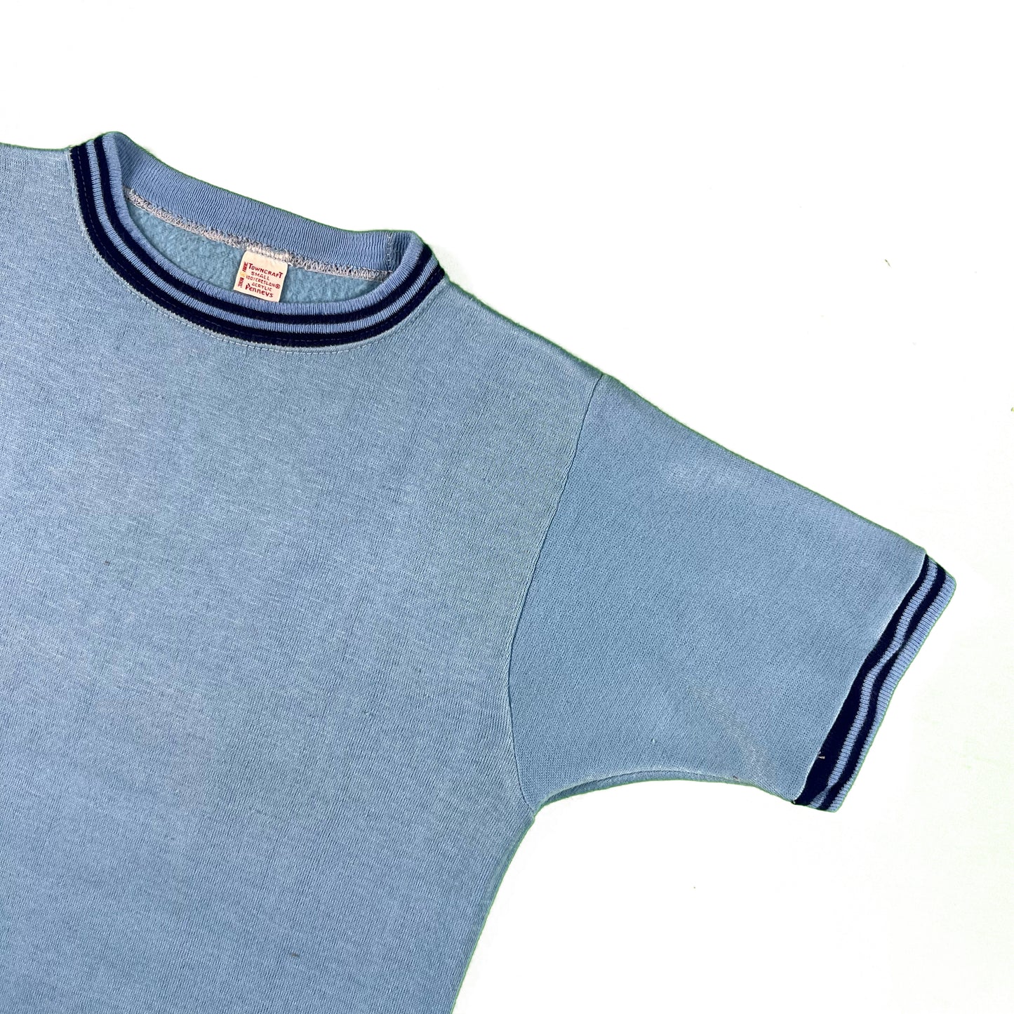 60s Penneys Ringer S/S Sweatshirt- S