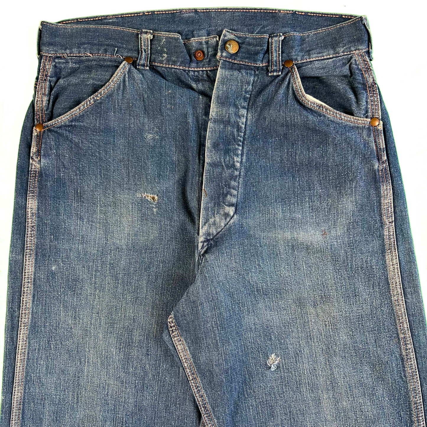 40s/50s Denim Carpenter Pants- 28x28