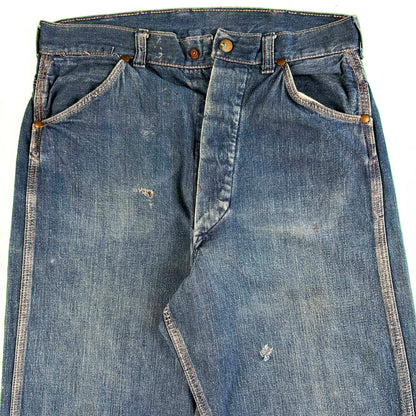 40s/50s Denim Carpenter Pants- 28x28