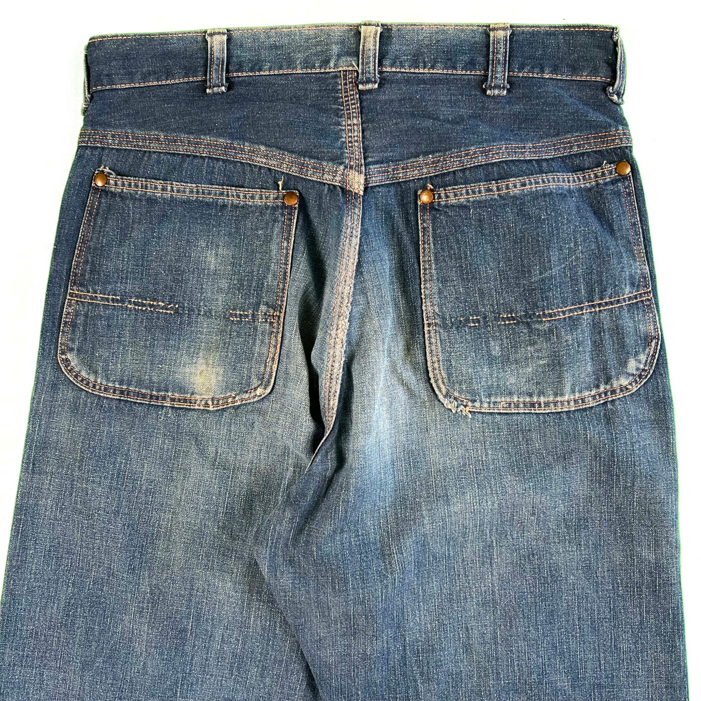 40s/50s Denim Carpenter Pants- 28x28