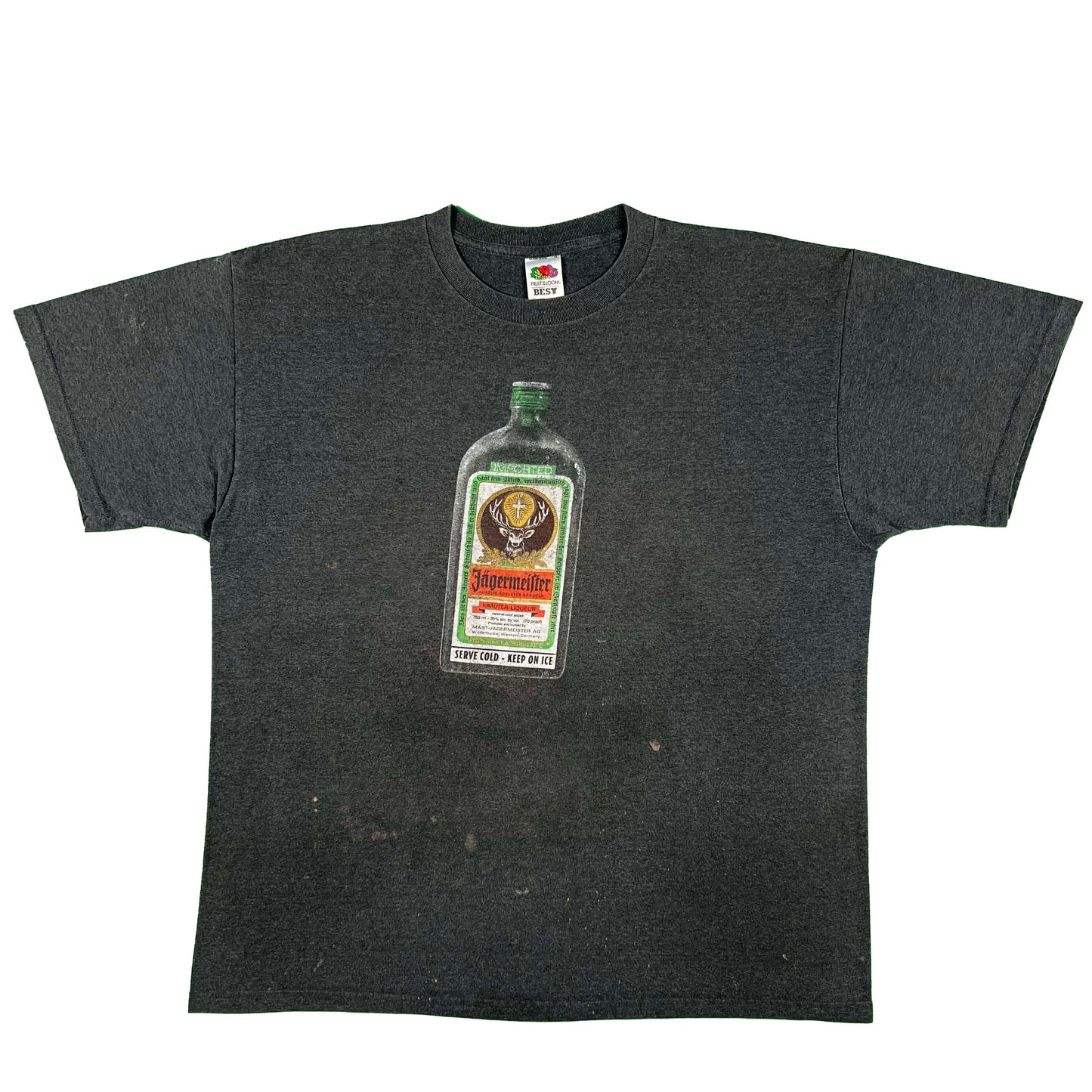 00s Sun Faded Jägermeister Tee- XL