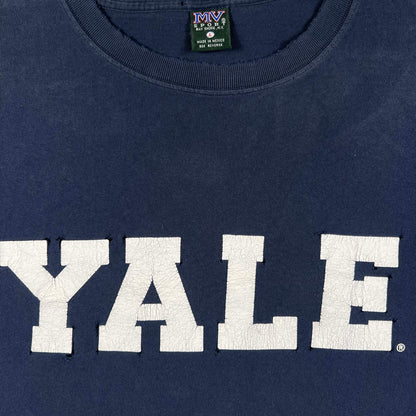 90s Perfectly Worn In Yale Tee- L