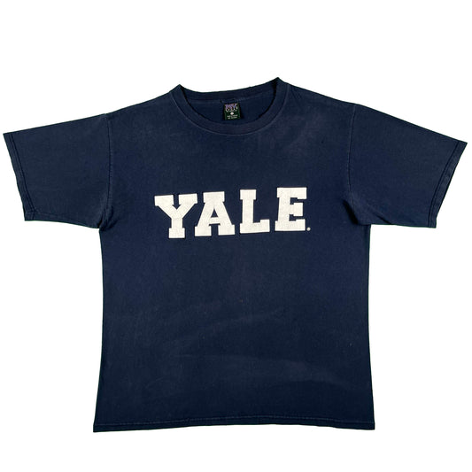 90s Perfectly Worn In Yale Tee- L