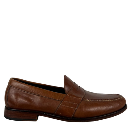 Cole Haan Brown/Tan Leather Penny Loafers- M's 12, W's 13.5
