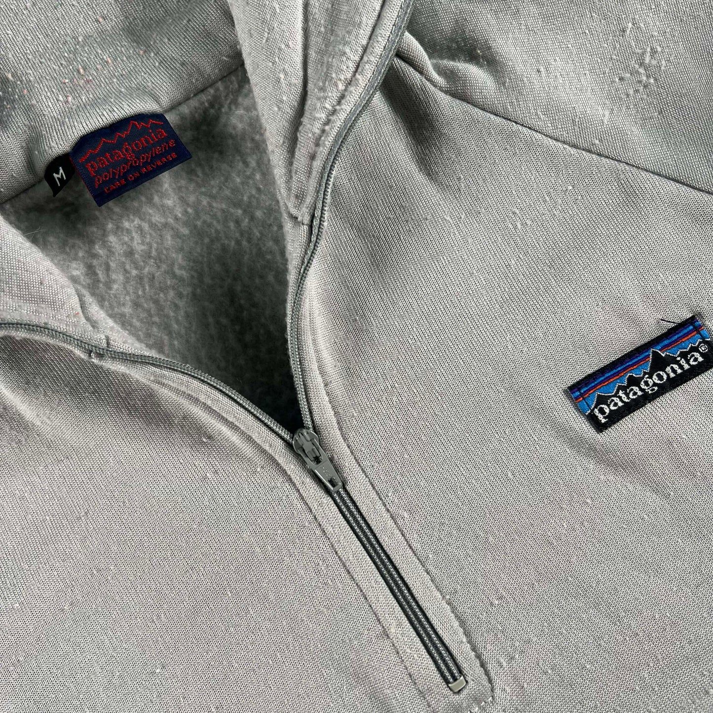 90s Patagonia Polypropylene 1/4 Zip- S