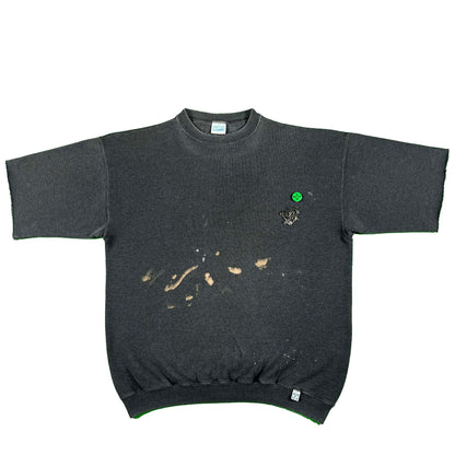 90s Dark Grey Chopped Charm Sweatsuit- L