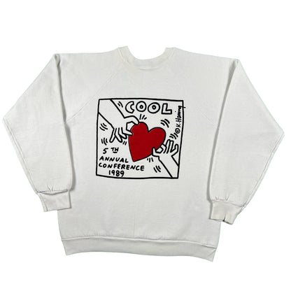 80s Keith Haring Sweatshirt- M