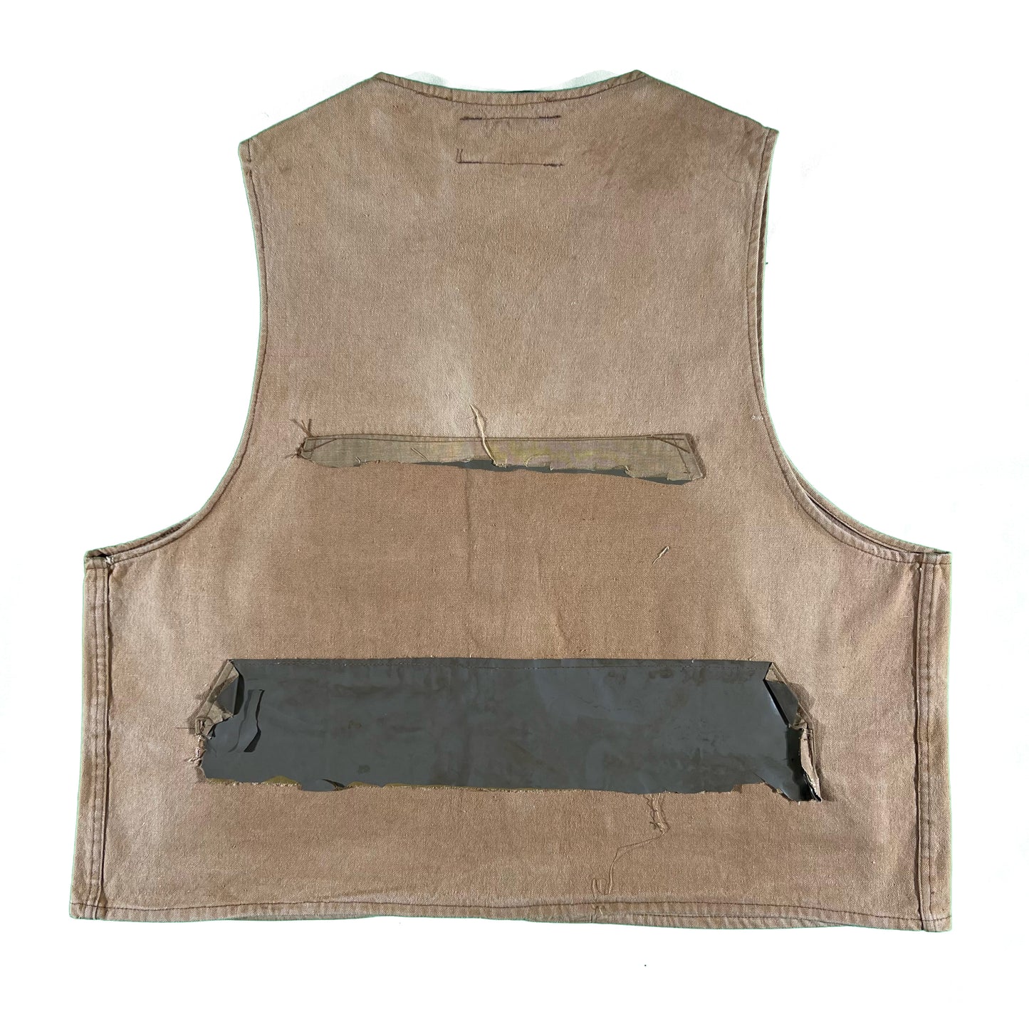 60s Boxy Canvas Shooting Vest- M