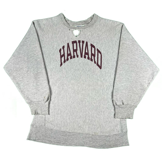 80s Harvard Thrashed Champion Reverse Weave- XL