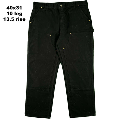 Carhartt Black Double Knees- SELECT PAIR