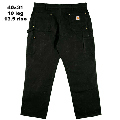 Carhartt Black Double Knees- SELECT PAIR