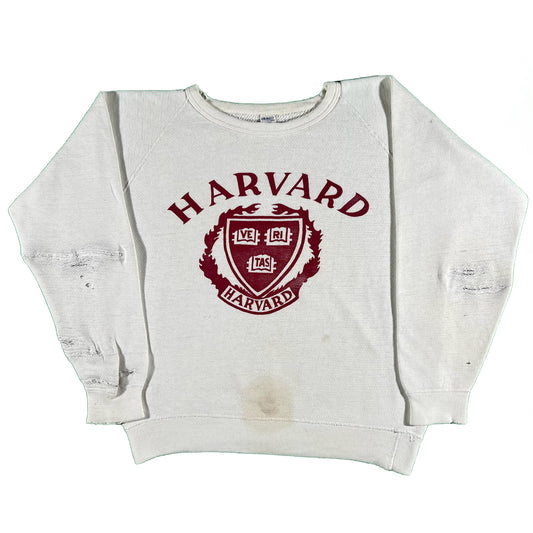 60s Repaired Harvard Sweatshirt- L