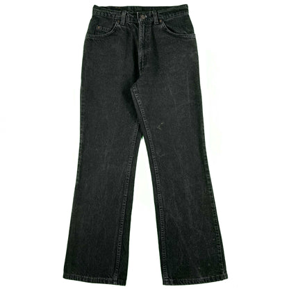 90s Black Levi's Orange Tab Flared Denim- 26x28.5