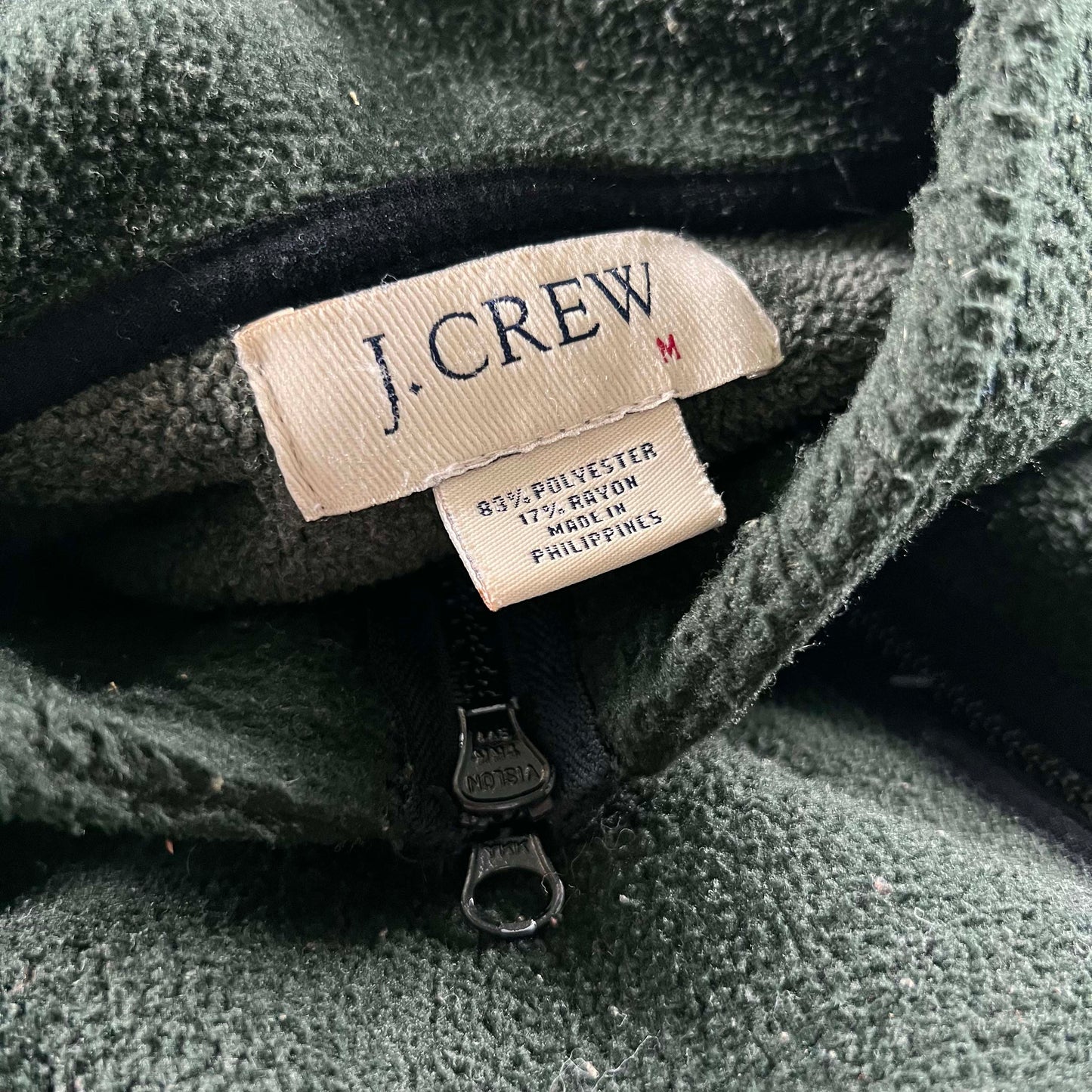 00s J.Crew Fleece Vest- M