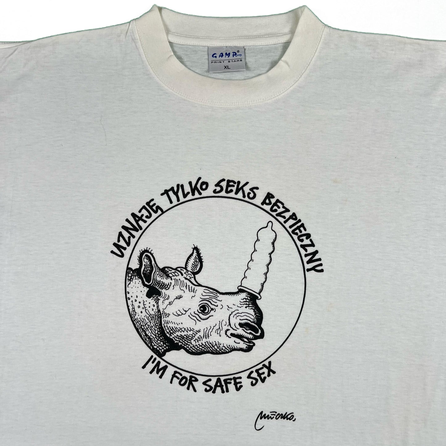 00s Rhino Condom's Tee- XL