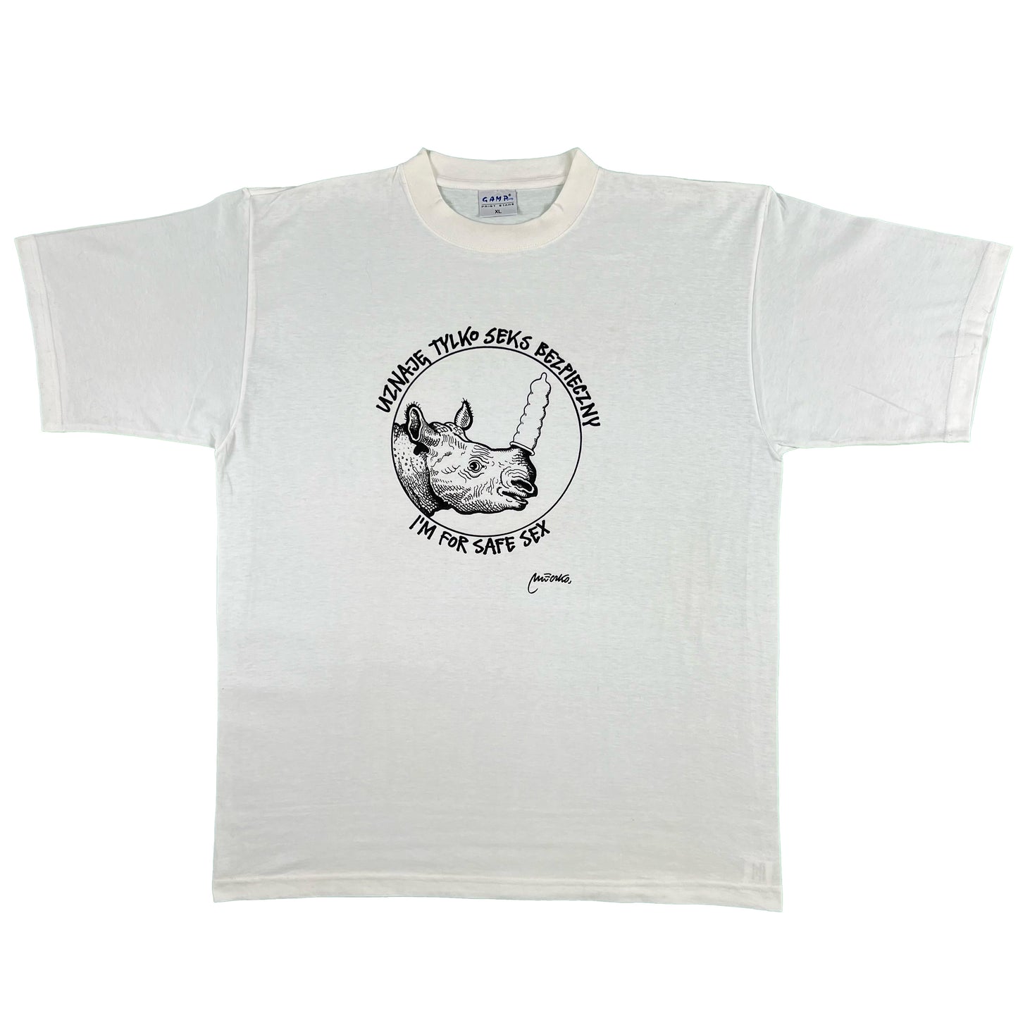 00s Rhino Condom's Tee- XL