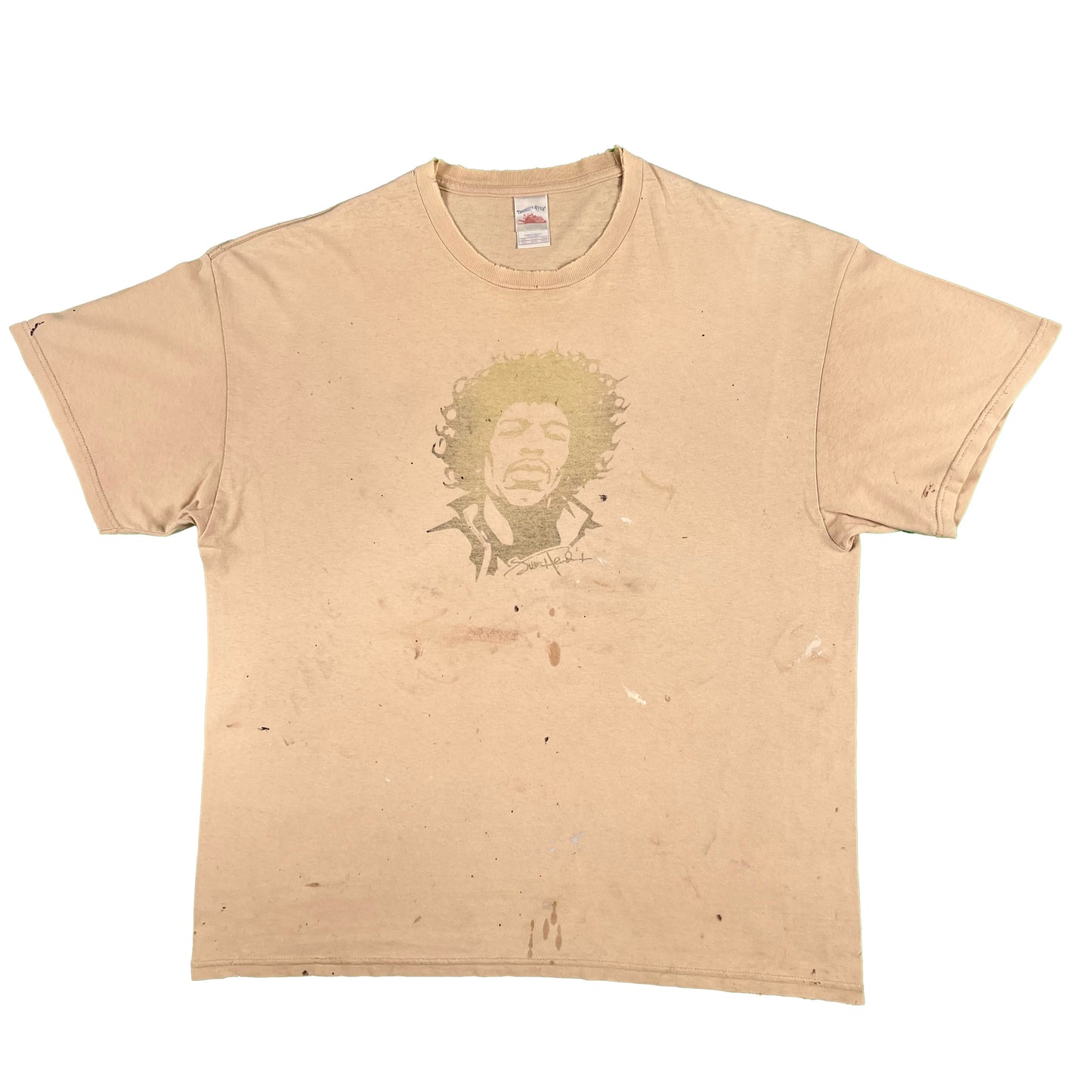 00s Jimi Hendrix Painters Tee- XL