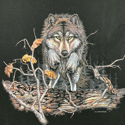 90s Big Wolf Tank & Waffle Knit Thermal- XL