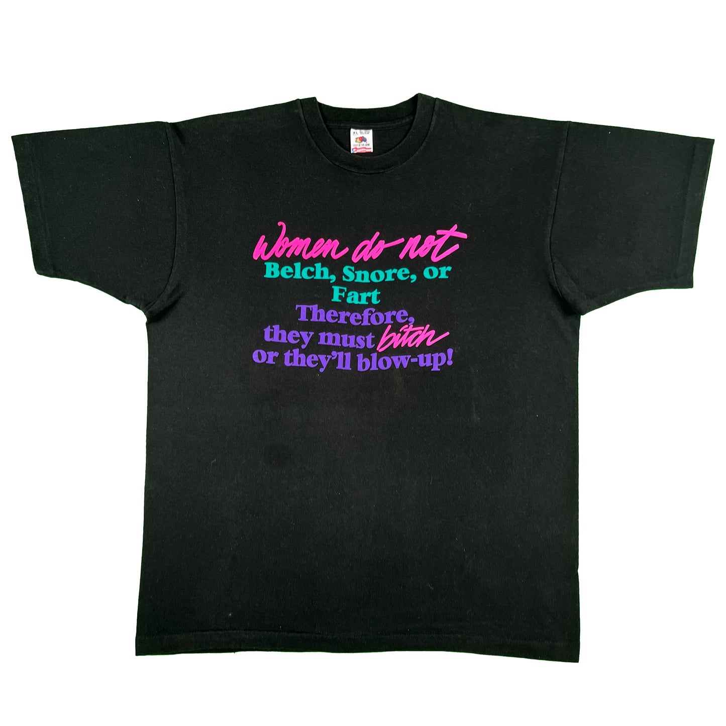 90s Women Must Bitch Tee- XL