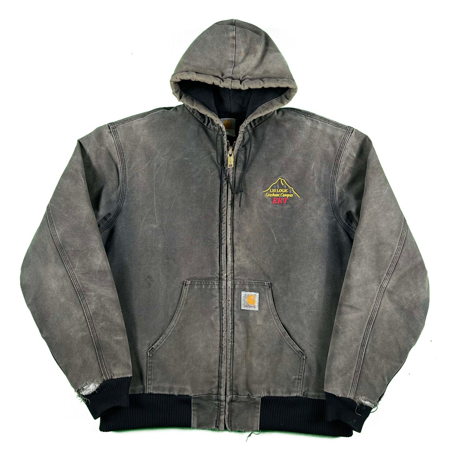Carhartt Sun Faded Hooded Work Jacket- XL