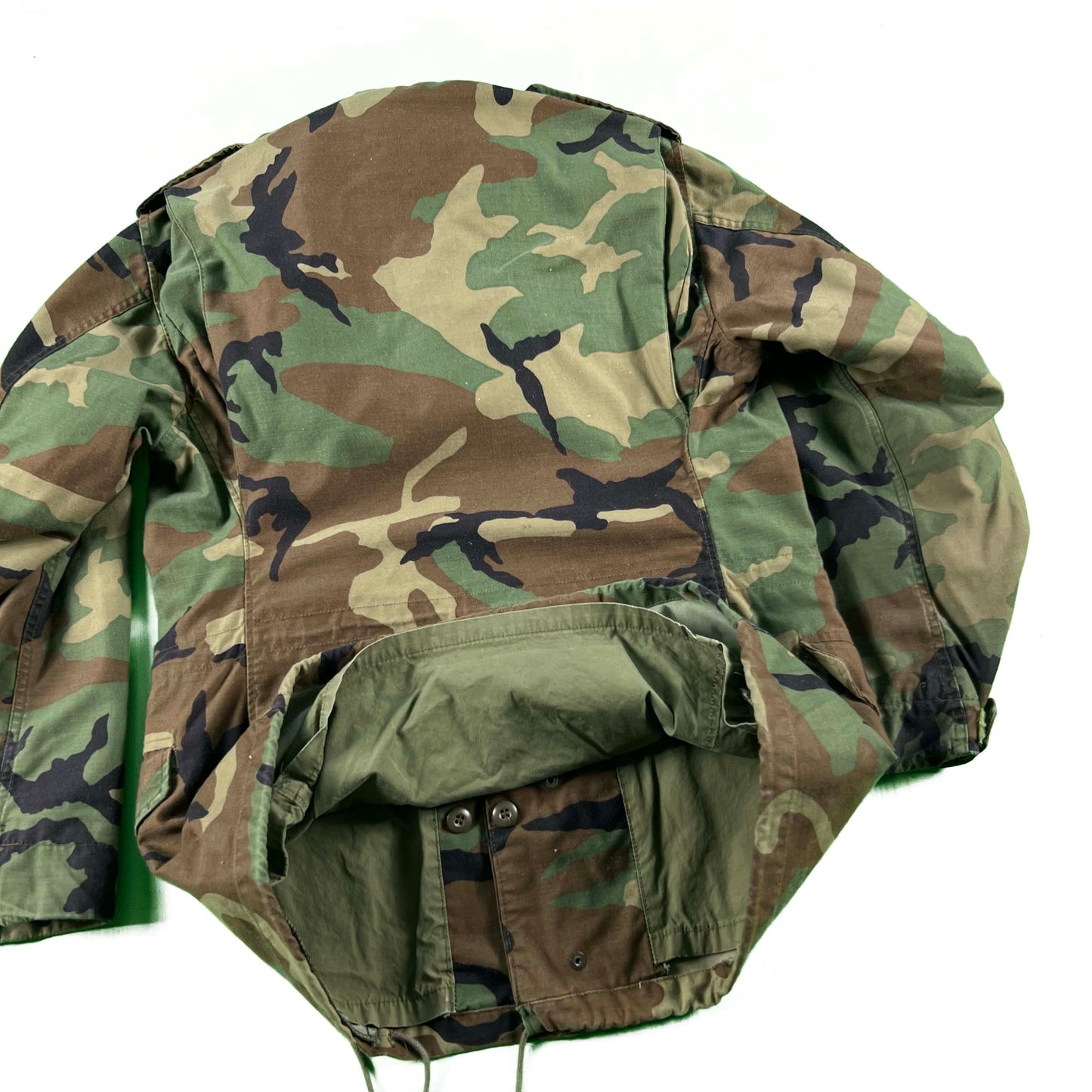 80s Woodland Camo M65 Army Field Jackets- SELECT JACKET