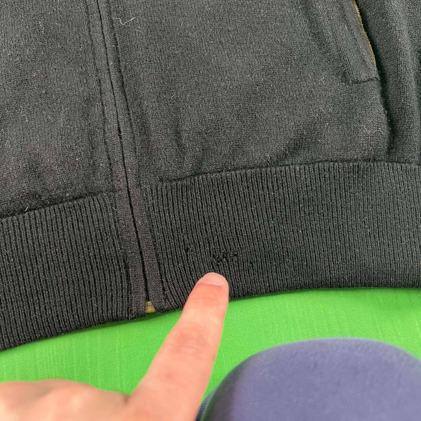 Polo Ralph Lauren Italian Yarn Knit Zip Up- M