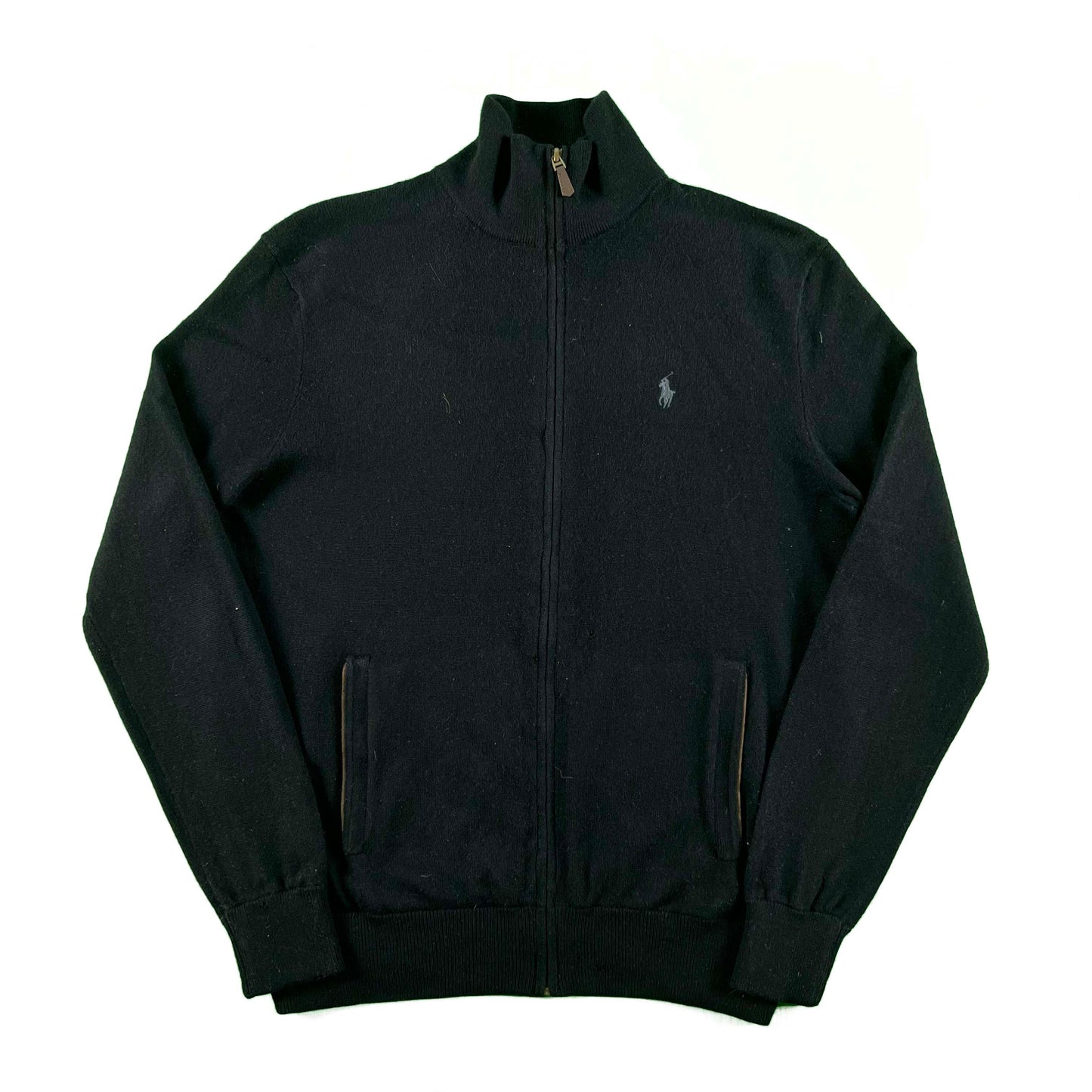 Polo Ralph Lauren Italian Yarn Knit Zip Up- M
