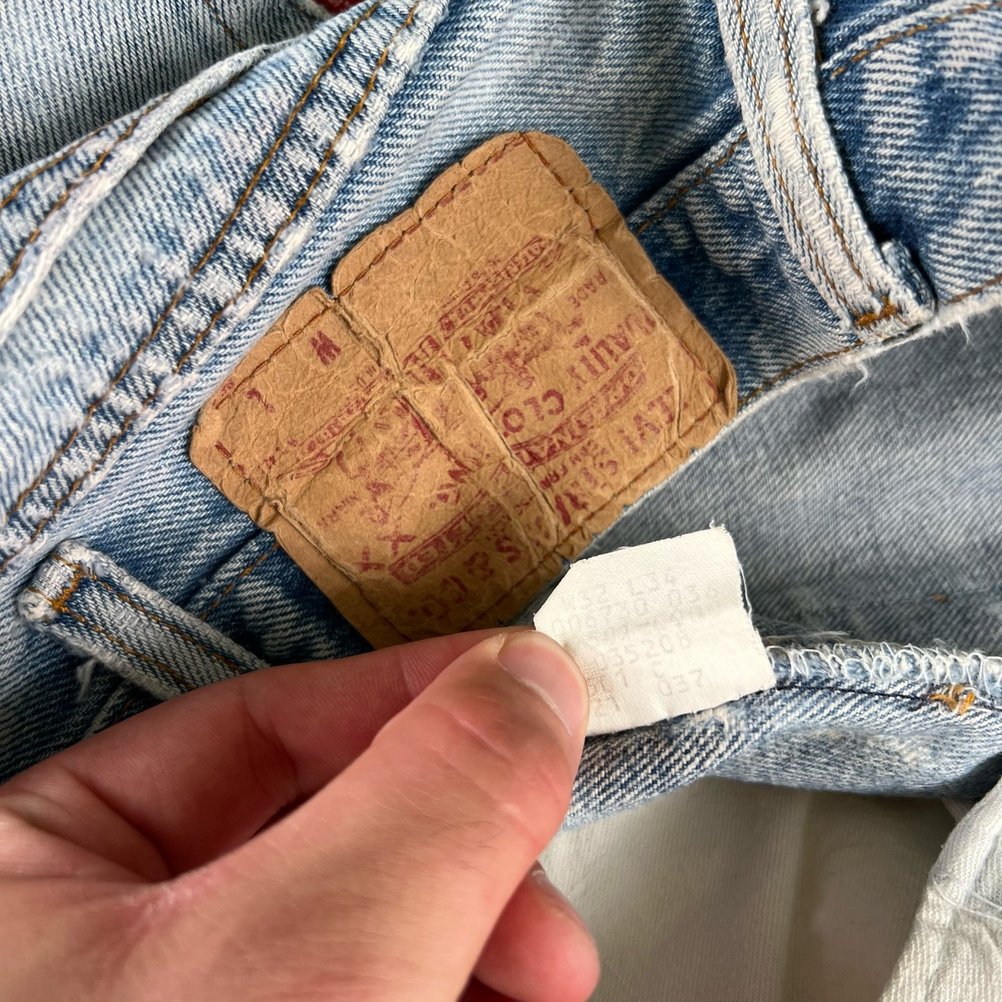 80s Levi's 501 Denim- 29x30