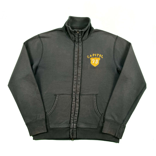 J.Crew 'Chain Stitched' Capitol Zip Up Sweatshirt- L