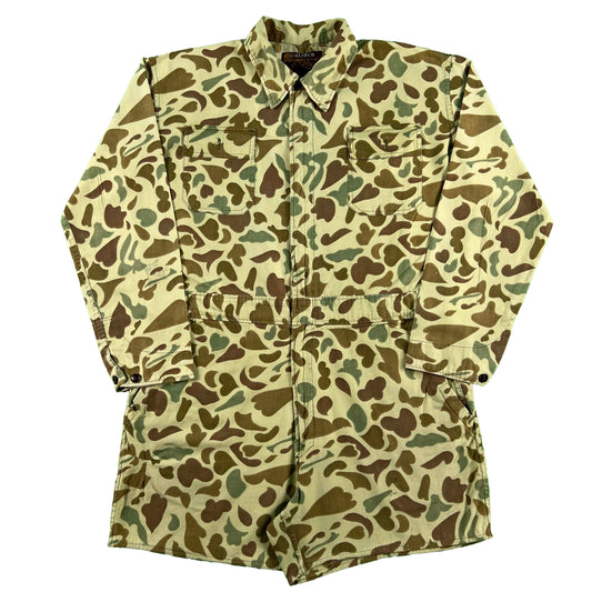 70s Modified Duck Camo Romper- L/XL