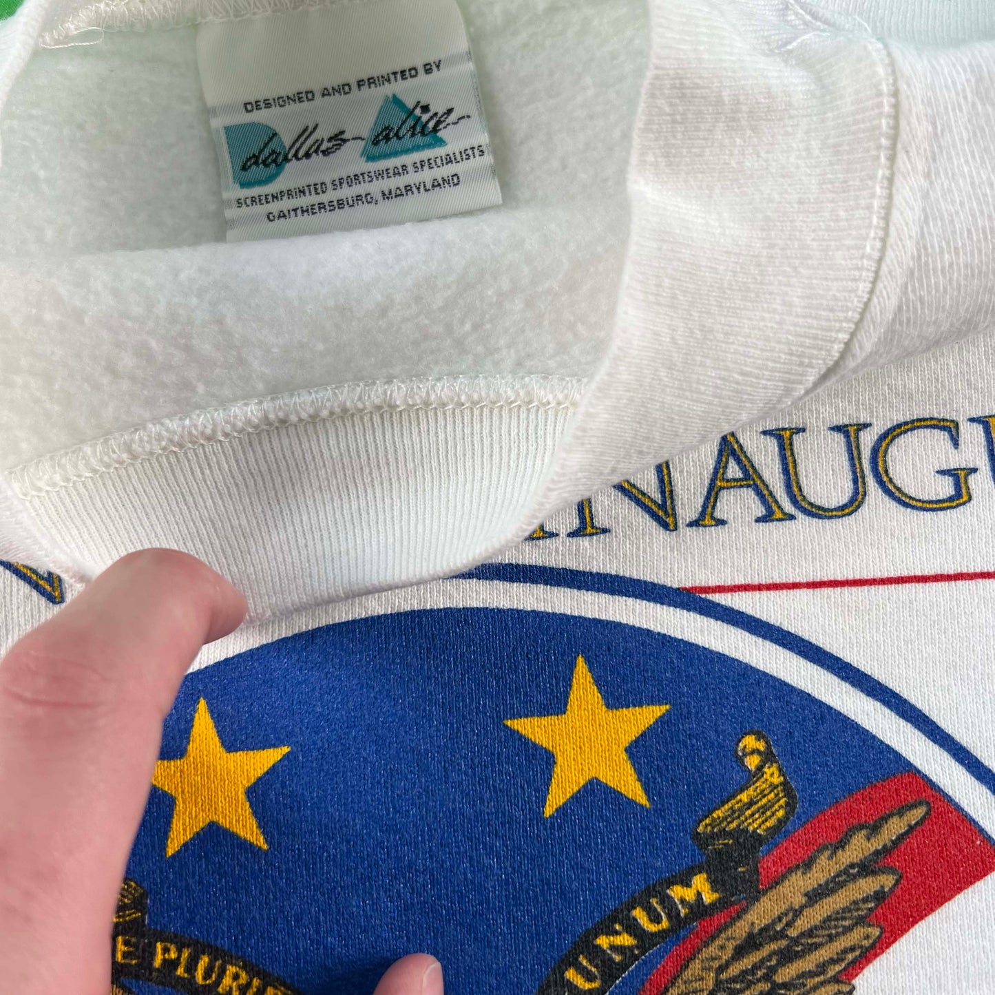 90s Bill Clinton Presidential Inauguration Sweatshirt- XL