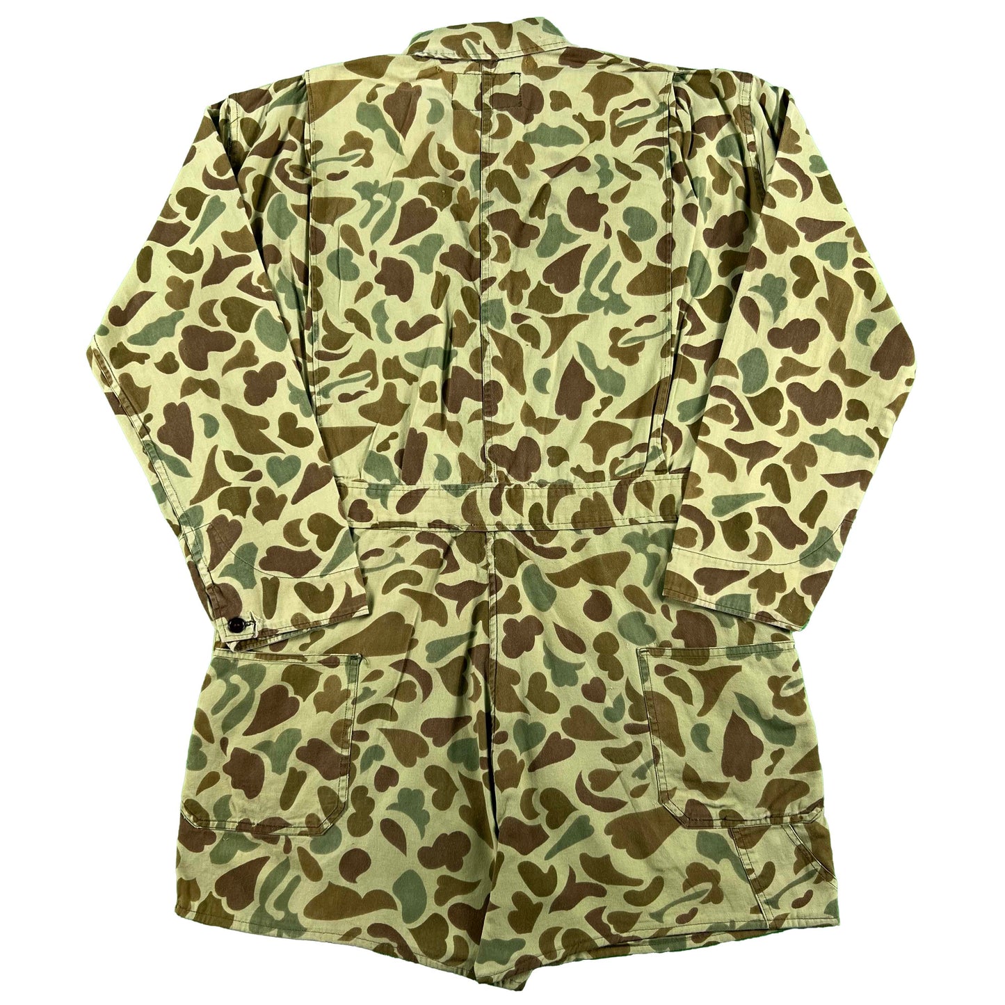 70s Modified Duck Camo Romper- L/XL